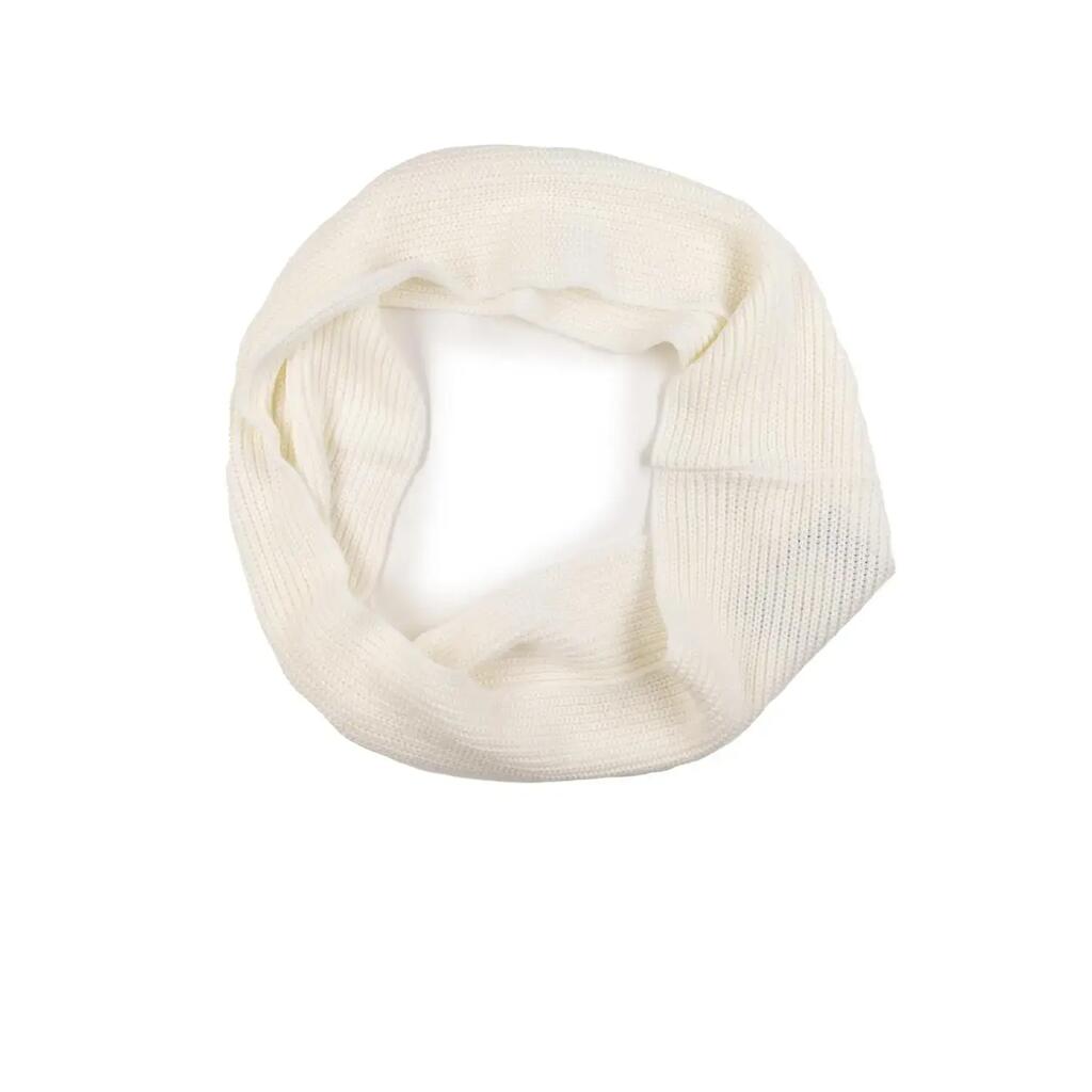 Winter knitted scarf