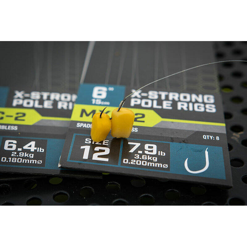 Bas de ligne sans ardillon Matrix MXC-2 standard X-strong pole rig x8 5/10
