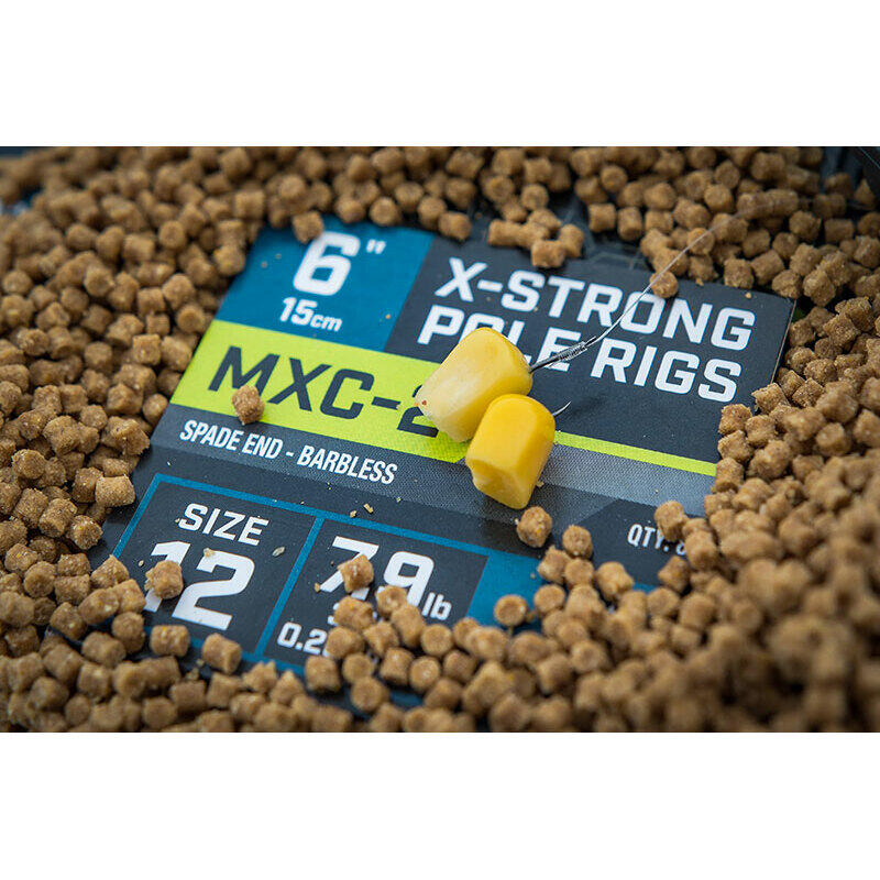 Bas de ligne sans ardillon Matrix MXC-2 standard X-strong pole rig x8 7/10