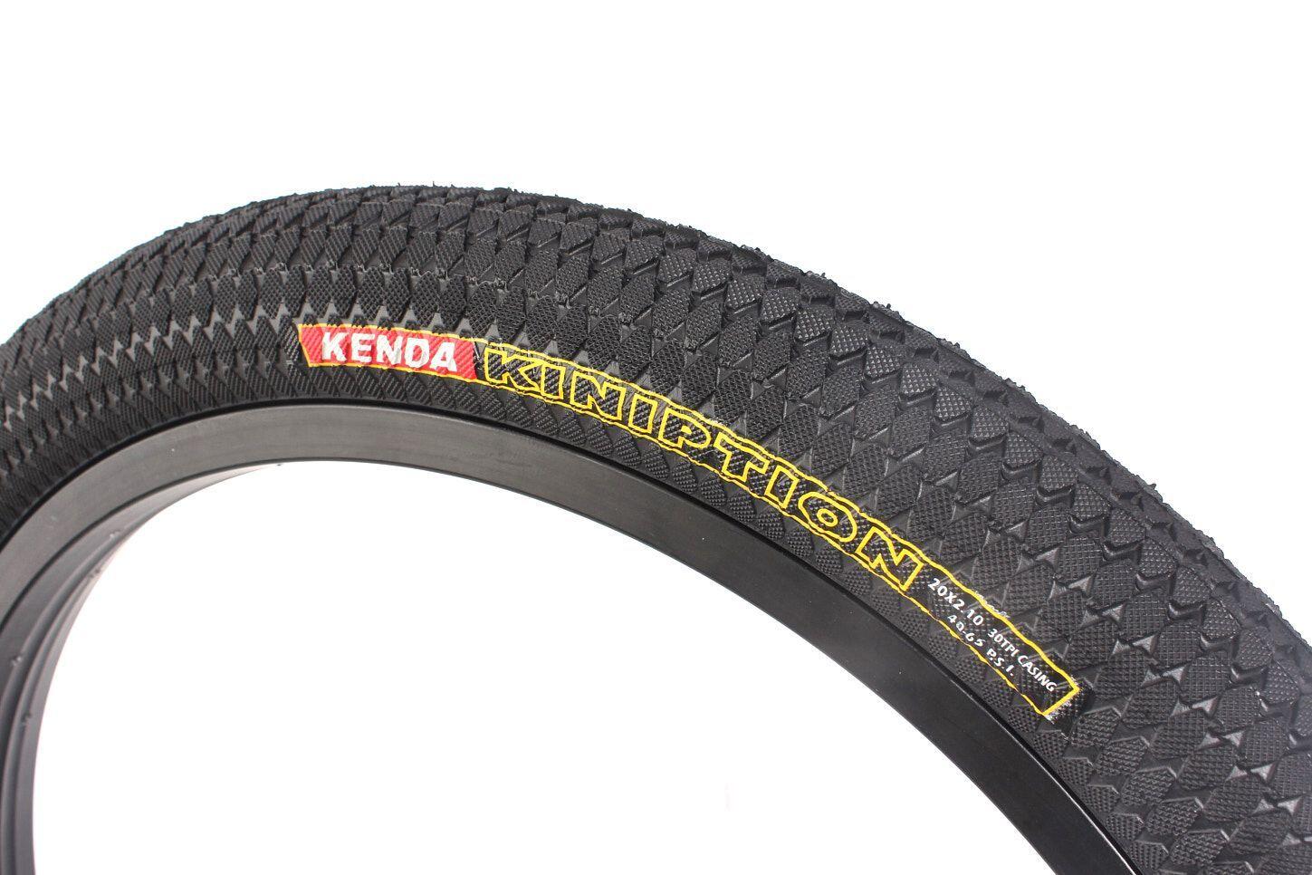 Set pneumatici BMX KENDA Kiniption 20 pollici x 2,10 pollici nero 2/6