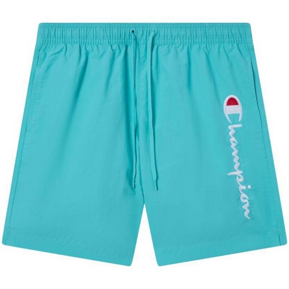 Bermudas Diseño Logotipo Bordado para Hombre Verde 2/4