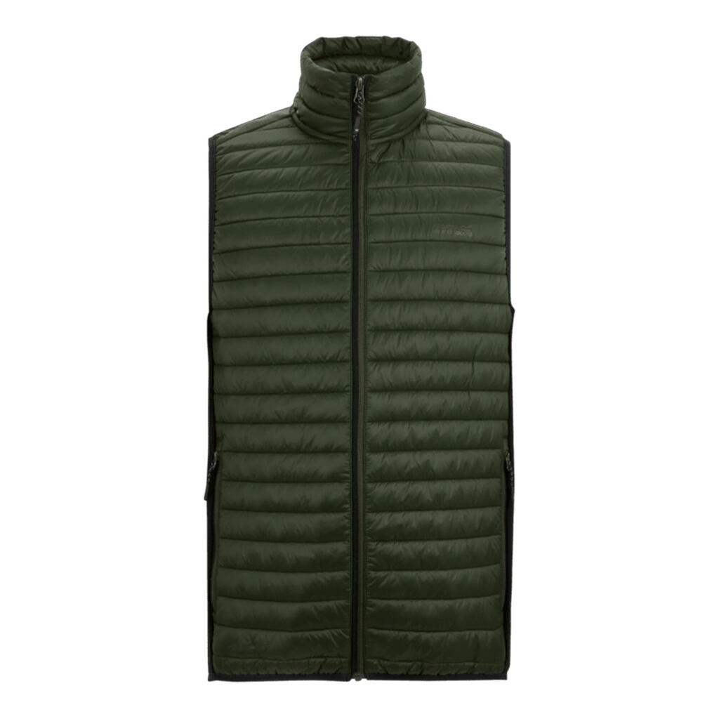 Mens Andreson Hybrid Padded Jacket (Dark Khaki/Black)