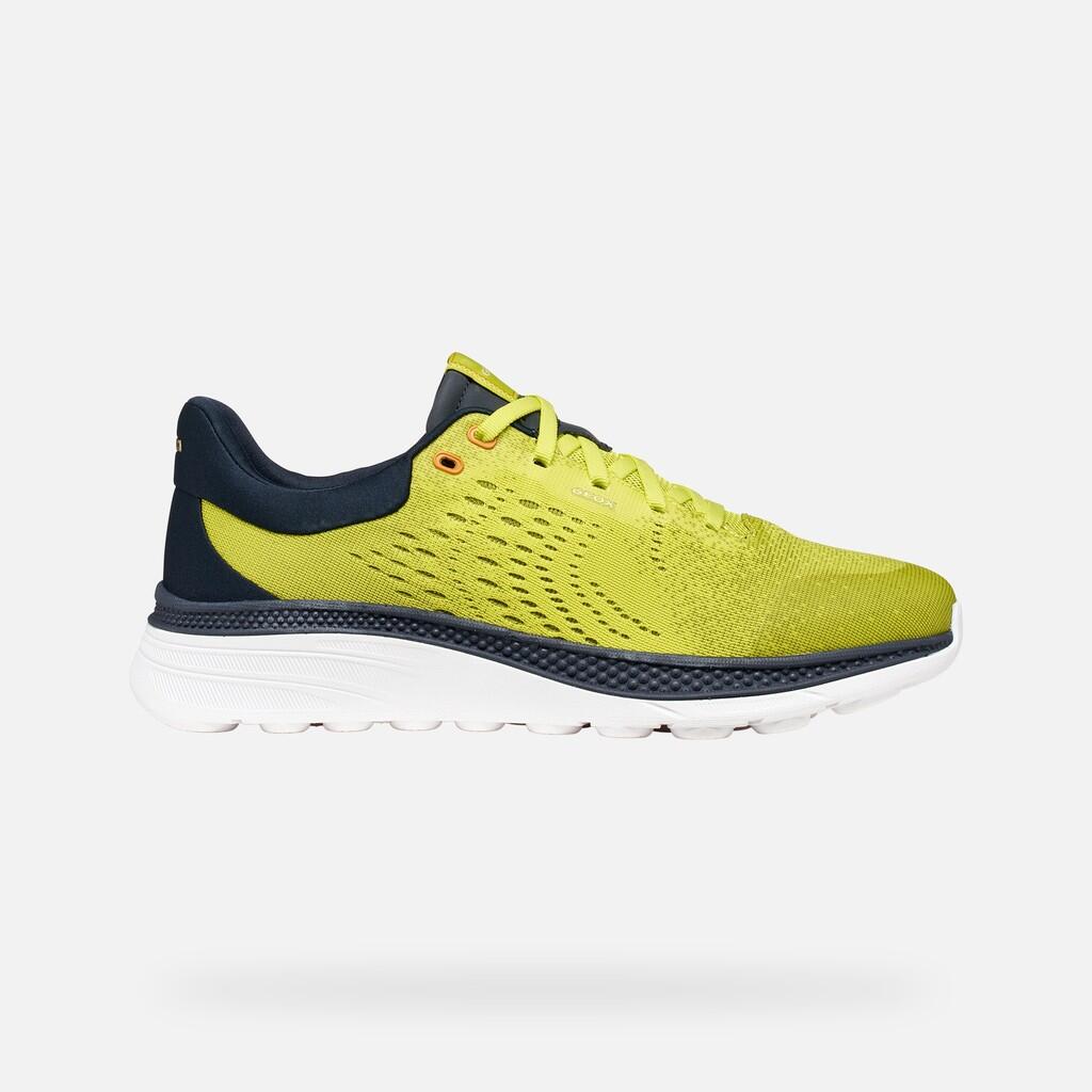 Baskets Homme SPHERICA ACTIF X1 MAN Citron Vert/Bleu Marine 2/7