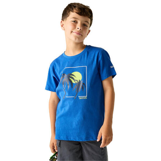 Tshirt Motif/style Arbre BOSLEY Enfant (Bleu Olympien)