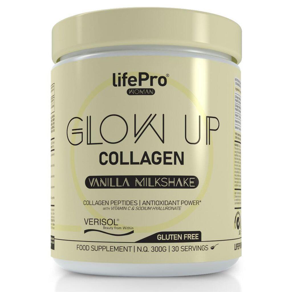 Glow Up Collagen od LifePRO, dostupný v balení 300 g, je vaším ideálním spojence
