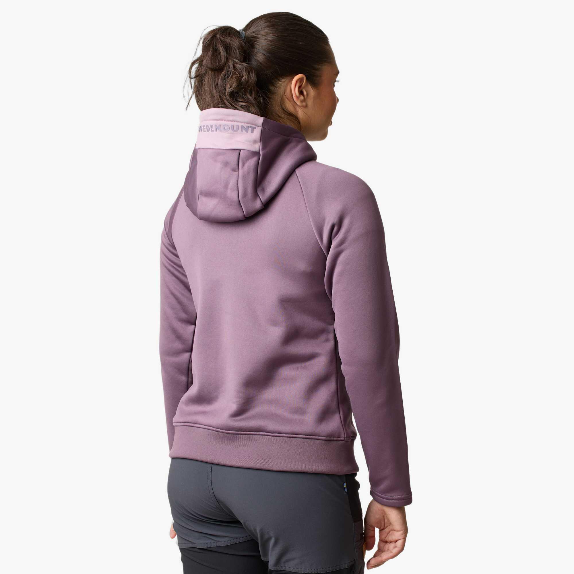 Sweat à capuche randonnée femme Tech Stretch Lofoten Hood 2/7