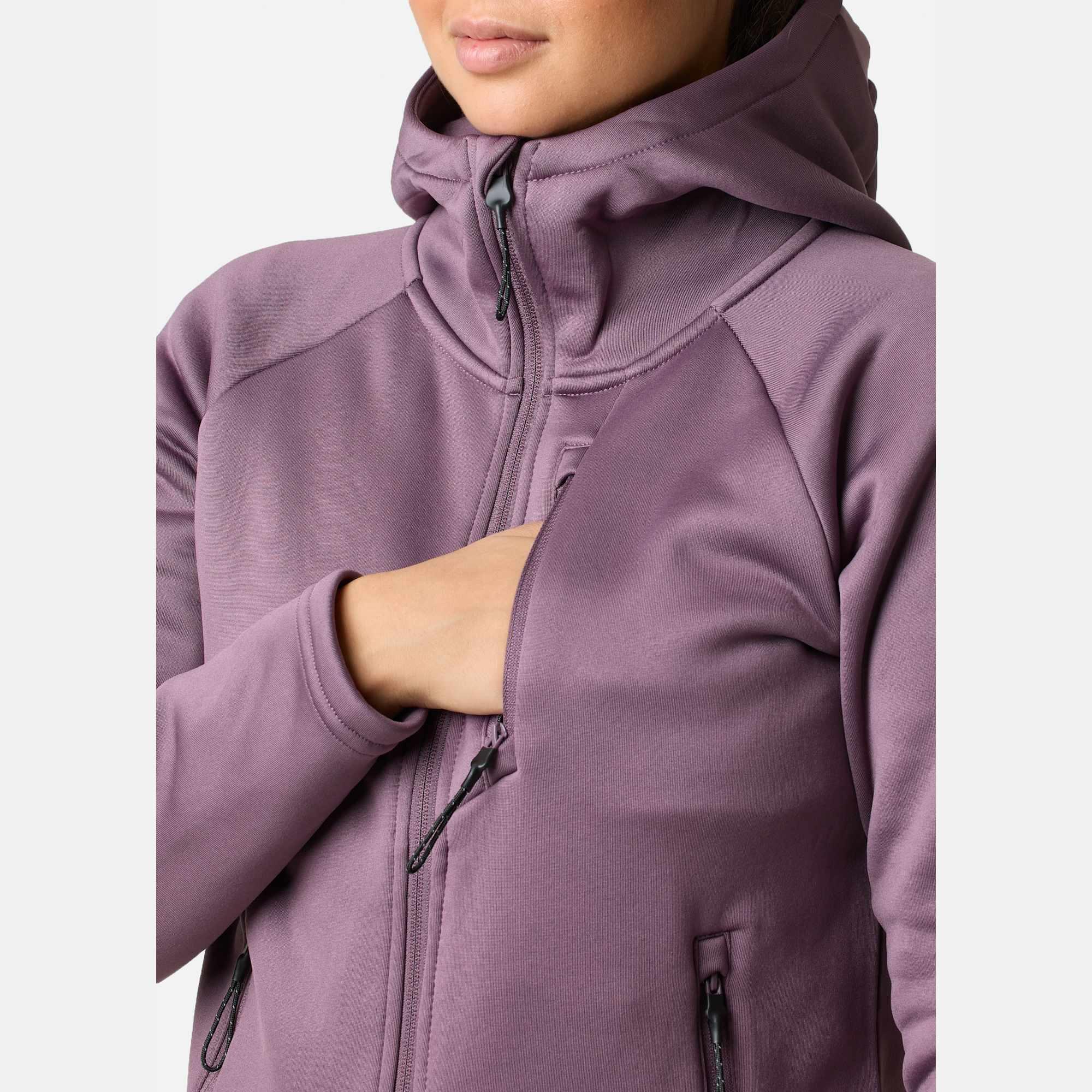 Sweat à capuche randonnée femme Tech Stretch Lofoten Hood 7/7