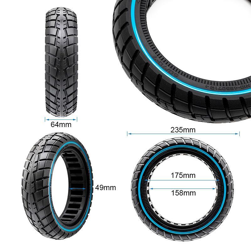 Rueda maciza ultraligera offroad 60/70-7/B50 - linea azul [Ewheel] 2/5