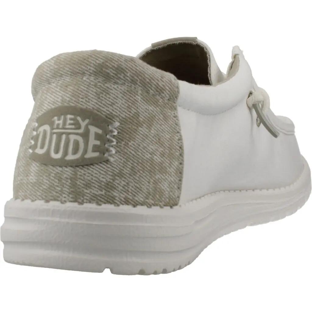 Buty HEY DUDE WALLY SURF WASH Biały 3/6