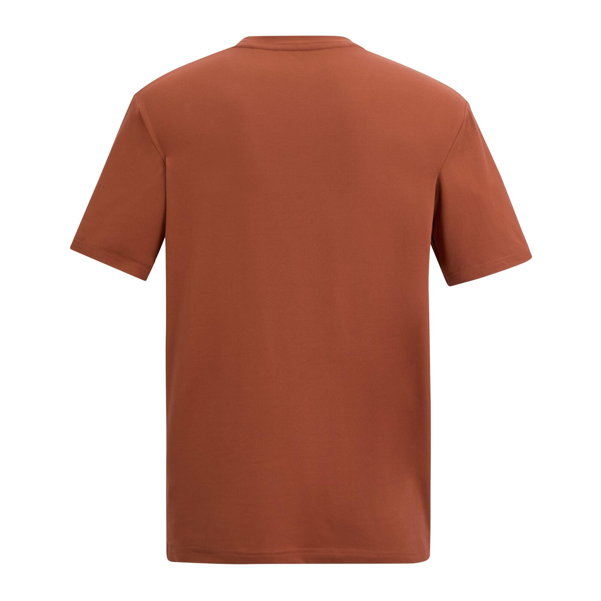 Tshirt Motif/style Topographique FINGAL Homme (Brique) 2/5