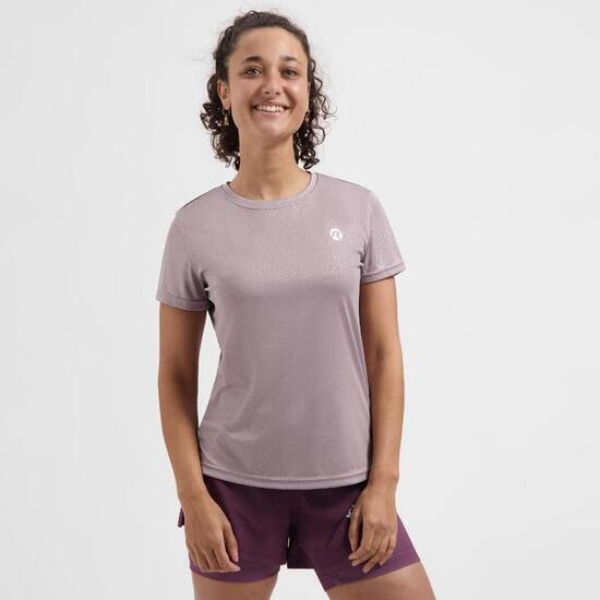 Damen-Sportshirt mit kurzen Ärmeln und Bewegungseffekt