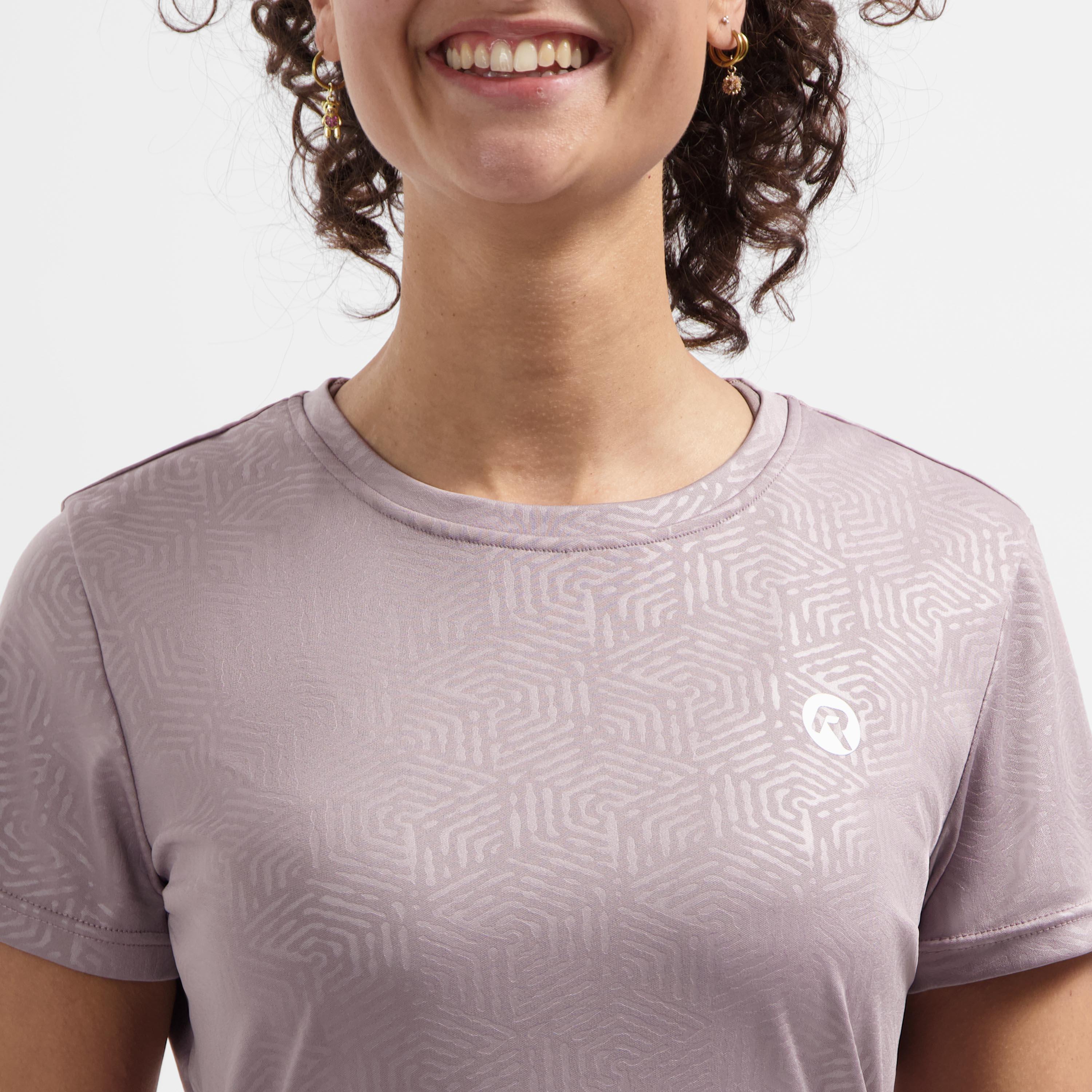 Damen-Sportshirt mit kurzen Ärmeln und Bewegungseffekt 5/7