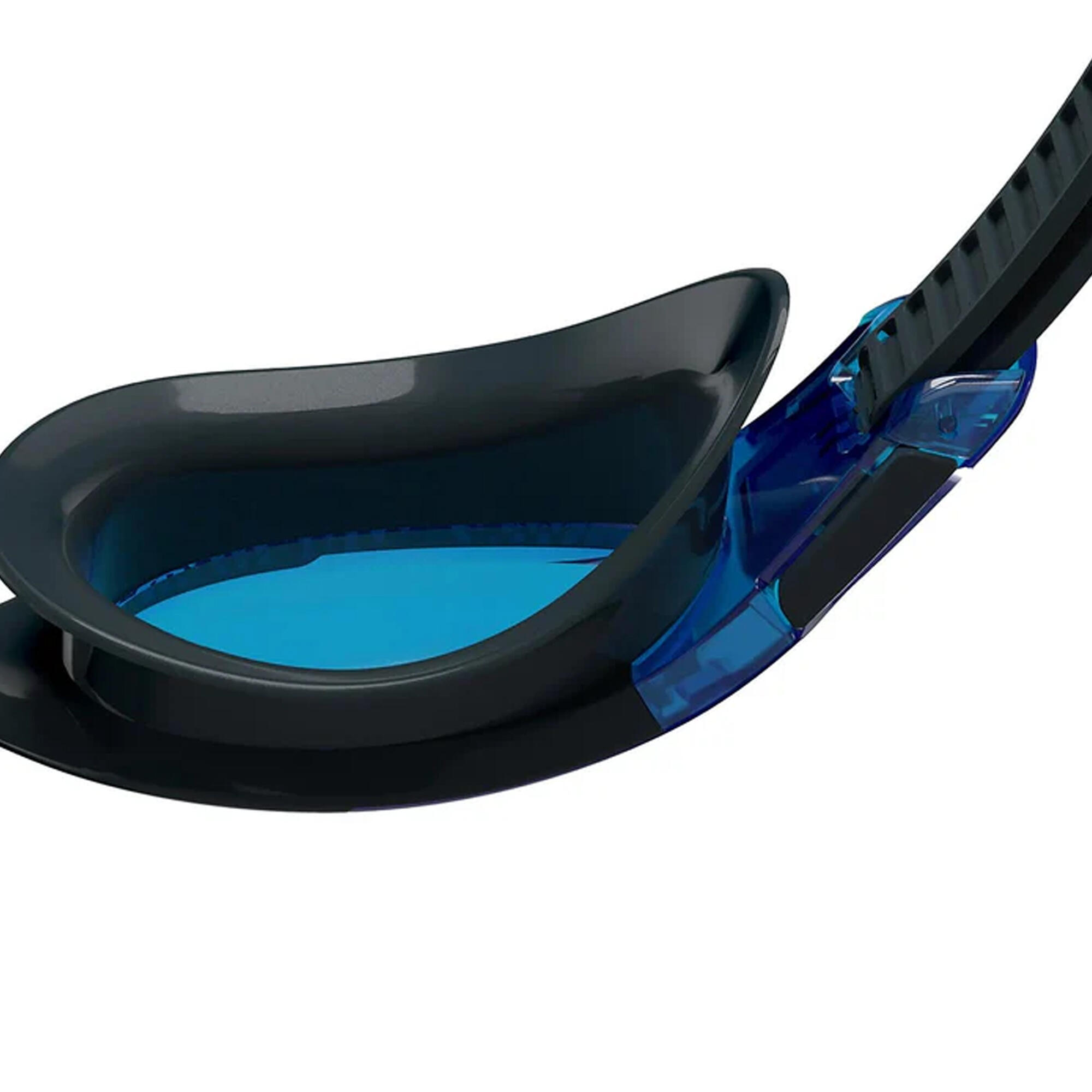 "Hydrosity 2.0" Schwimmbrille Damen und Herren Grau/Blau 4/4