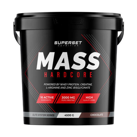 Gainers | Mass Hardcore (4,5kg) | Chocolat