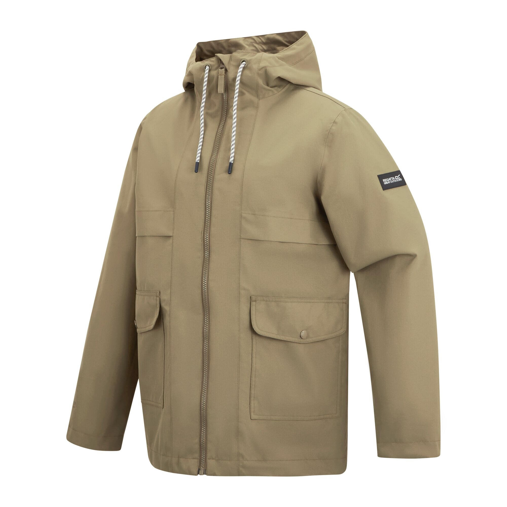 Chaqueta Impermeable Orlea Diseño Floral para Mujer Cebada Maíz 3/5