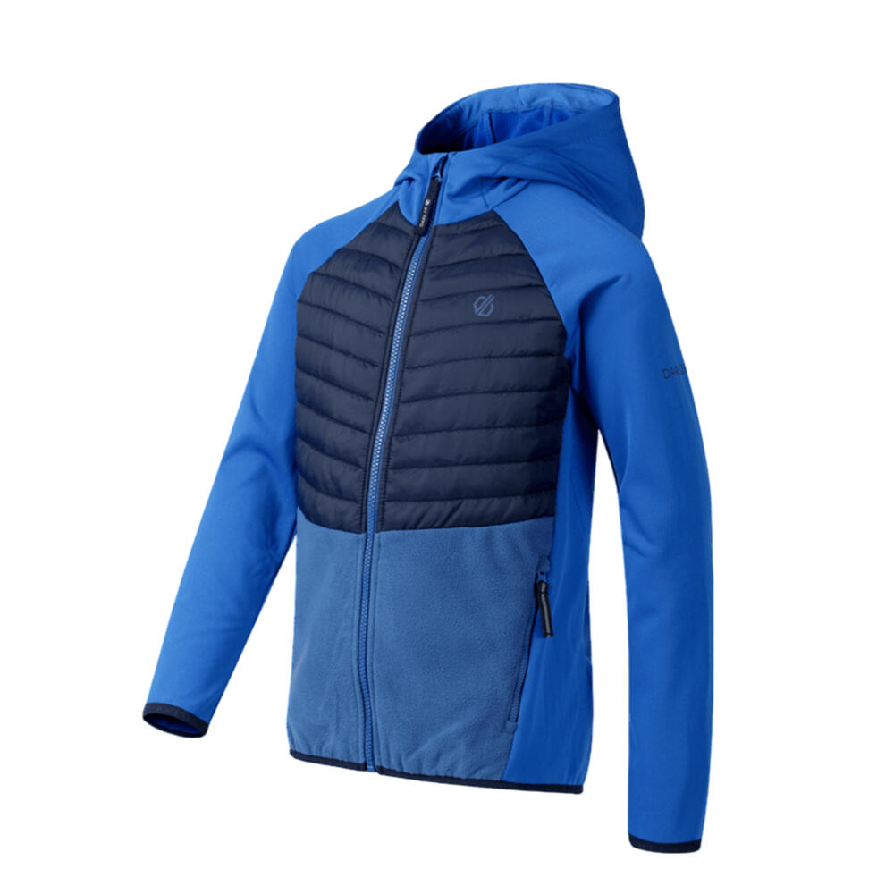 Gewatteerde jas voor kinderen (Oxford Blauw) 3/4