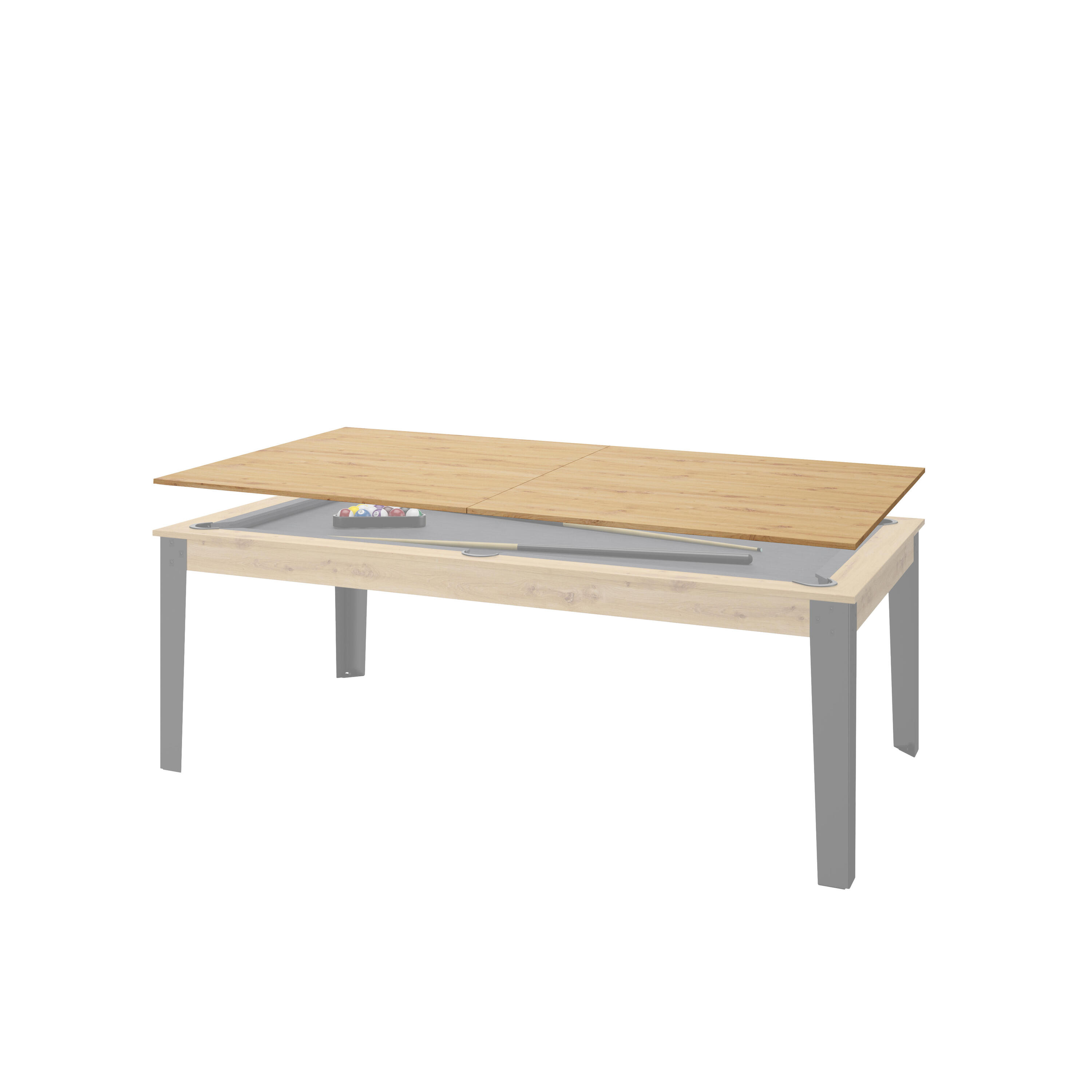 Plateau Table Billard REGAL - Convertit le Billard en Table (Billard Non Inclus) 1/5