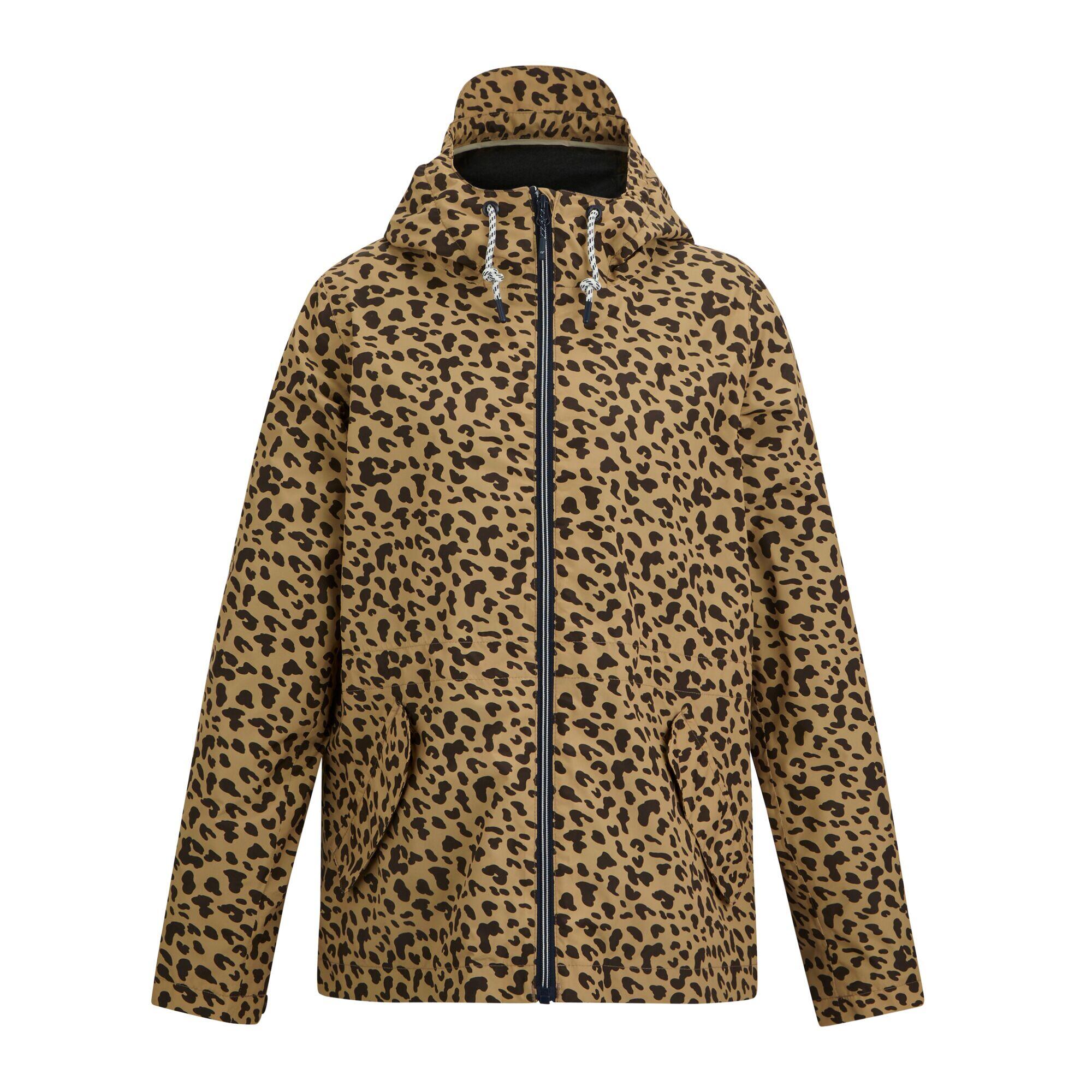 Womens/Ladies Bayletta Leopard Print Waterproof Jacket Womens/Ladies Bayletta Leopard Print Waterproof Jacket