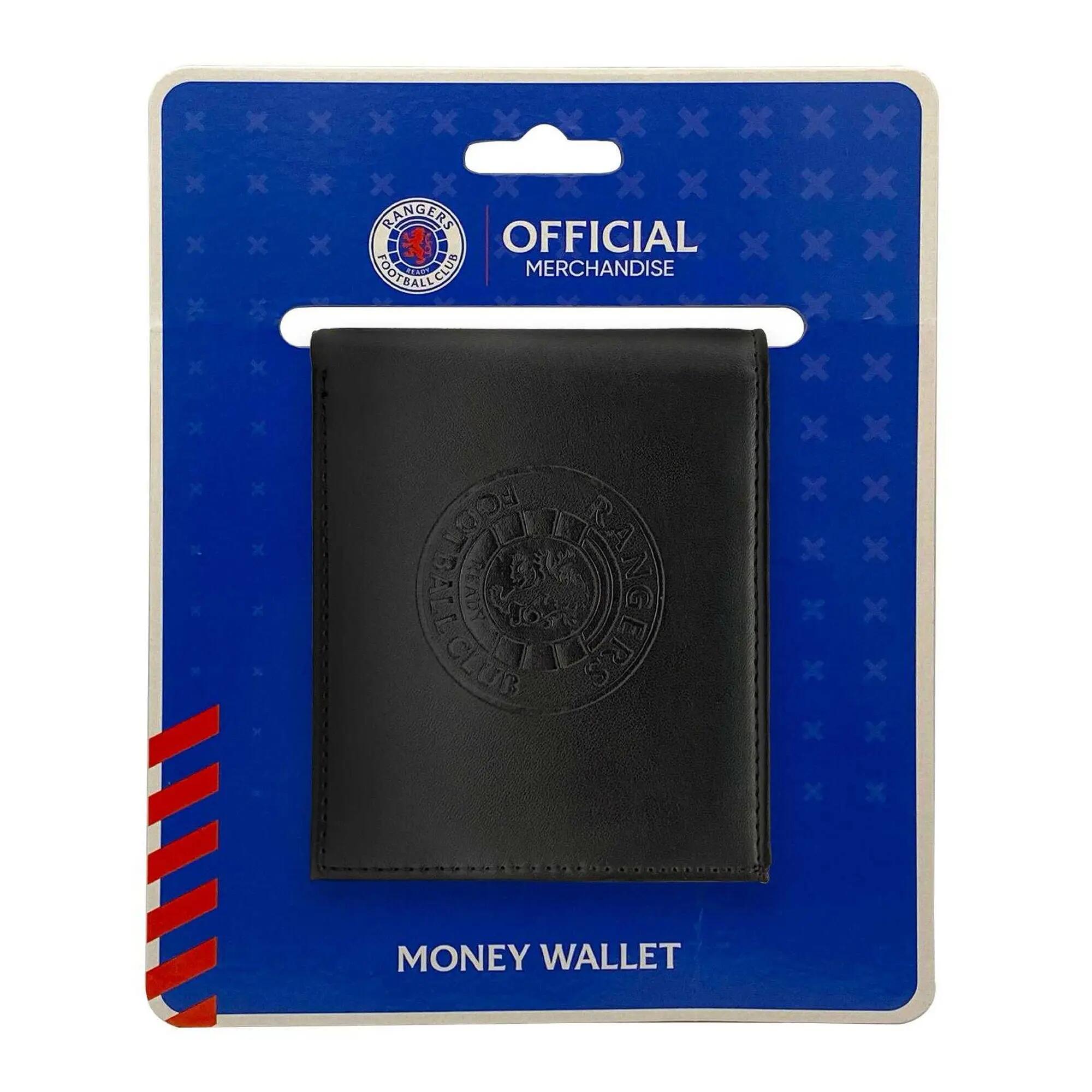 Portefeuille Foot Motif/style Emblème (Noir) Taille unique 3/3