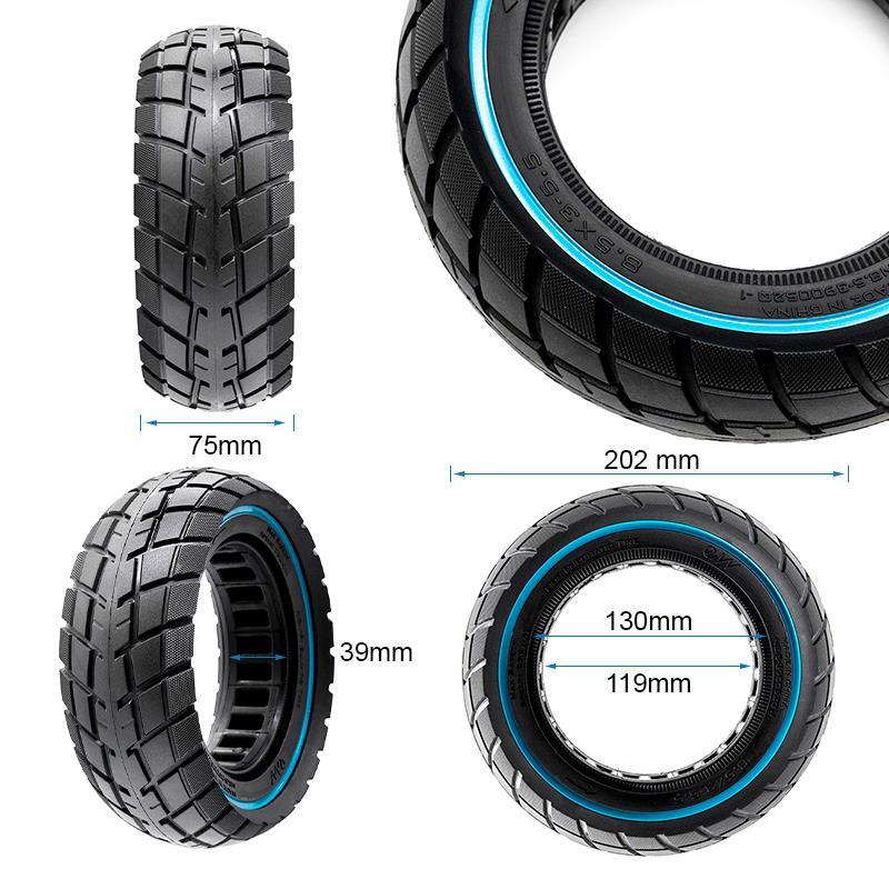 Rueda maciza ultraligera offroad 8,5x3-5,5/B40 - linea azul [Ewheel] 2/5