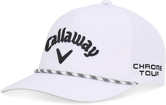 Callaway NEW Tour Authentic Pro Rope Cappellino da golf da uomo Bianco