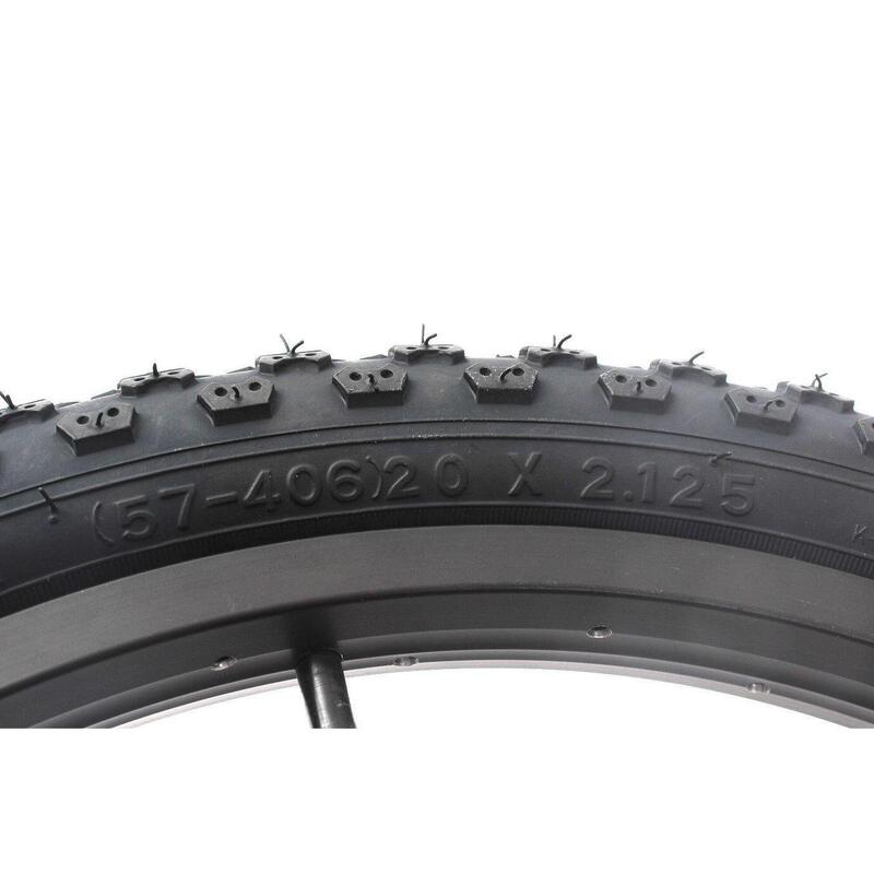 Set cauciucuri BMX KENDA 20 inch x 2,125 inch negru