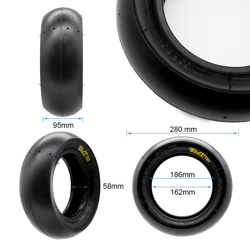 Neumático tubeless radial 100/55 R6,5 Slick [Pmt] 2/5