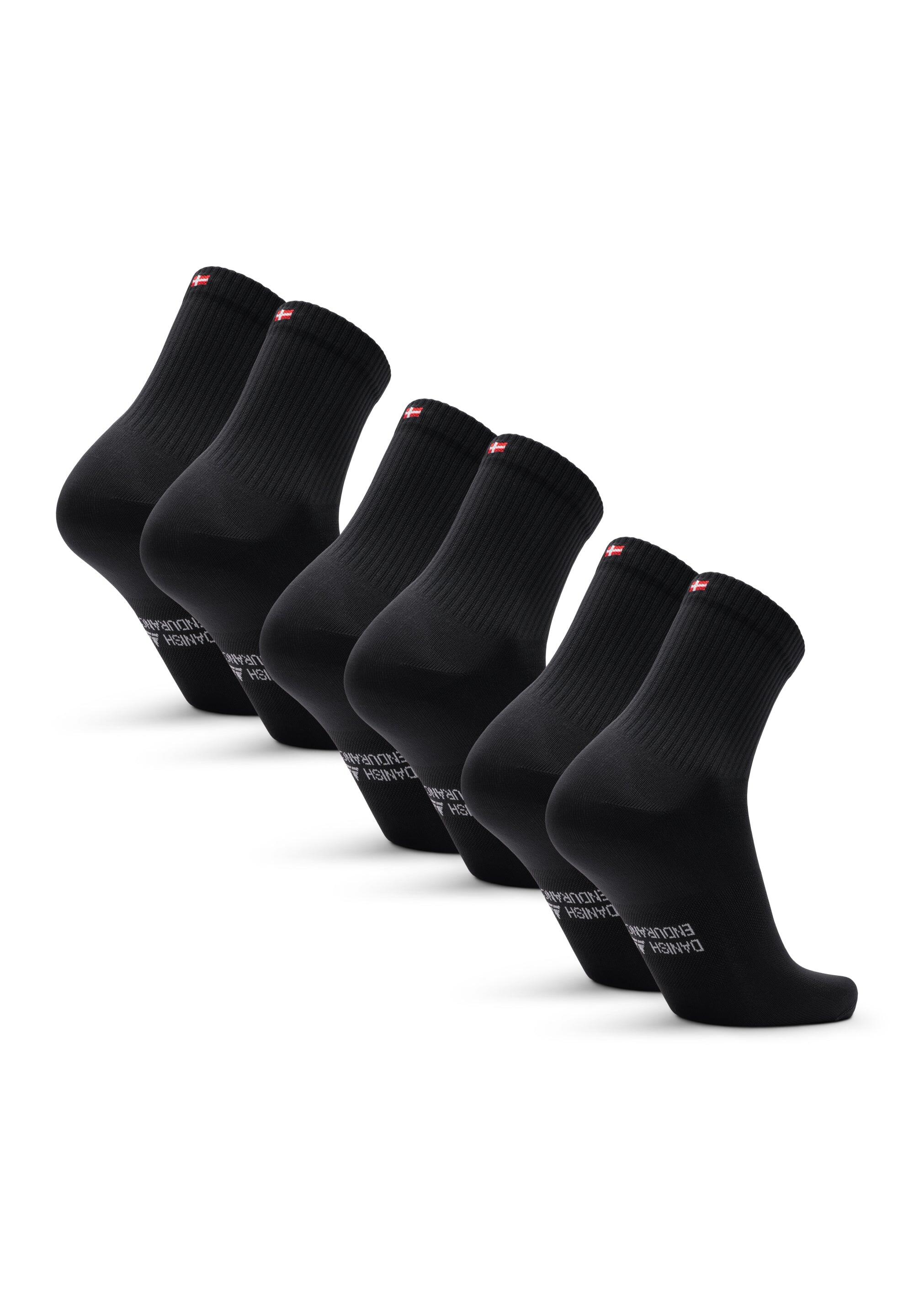 Calcetines de running de un cuarto, ligeros y transpirables, 3 pares 2/5