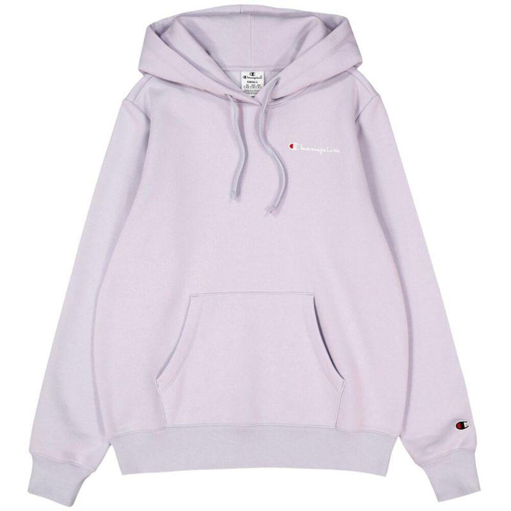 Felpa Con Cappuccio Logo Sul Petto Donna Champion Violetto 2/4