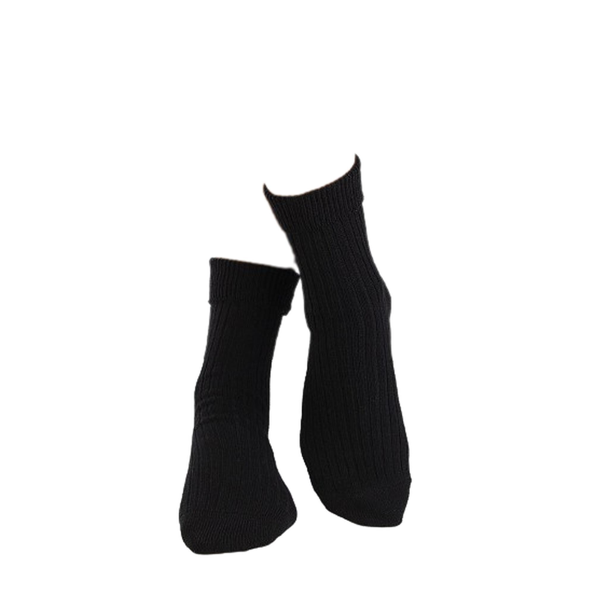 Sosete Merino Warm & fular Negru