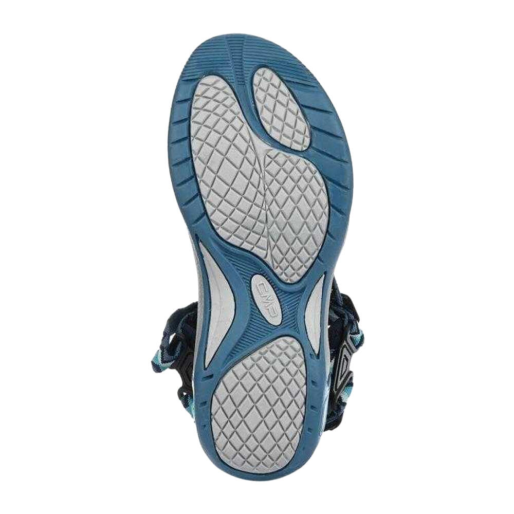 Sandalias Hamal Senderismo para Mujer Azul, Gris, Plateado 3/4
