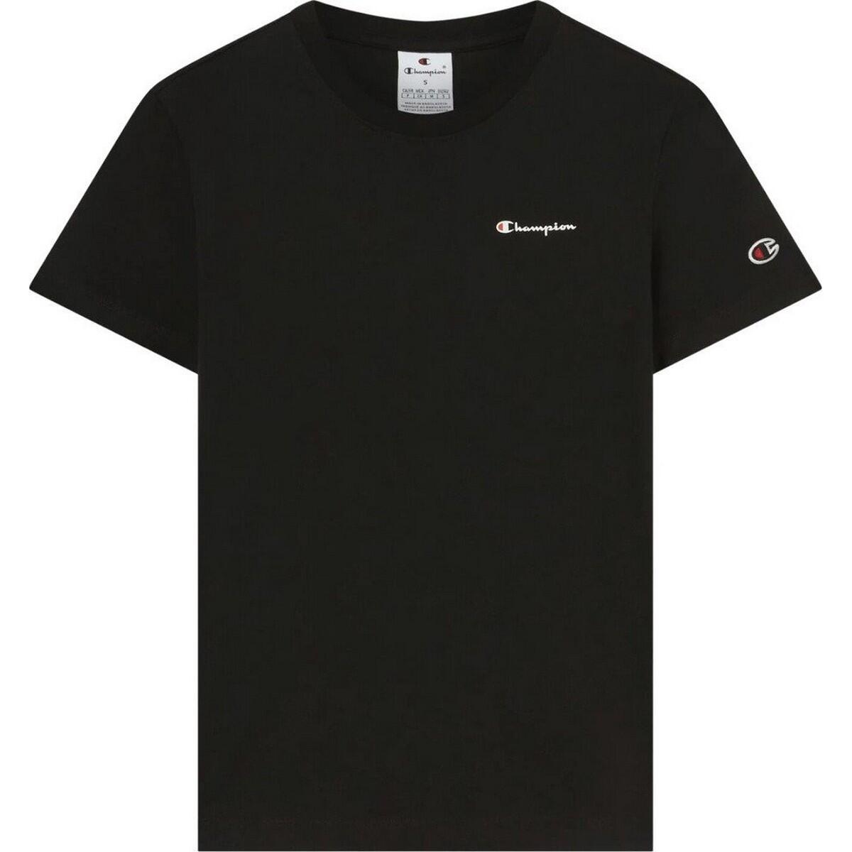 Maglietta Donna Champion Nero 2/4