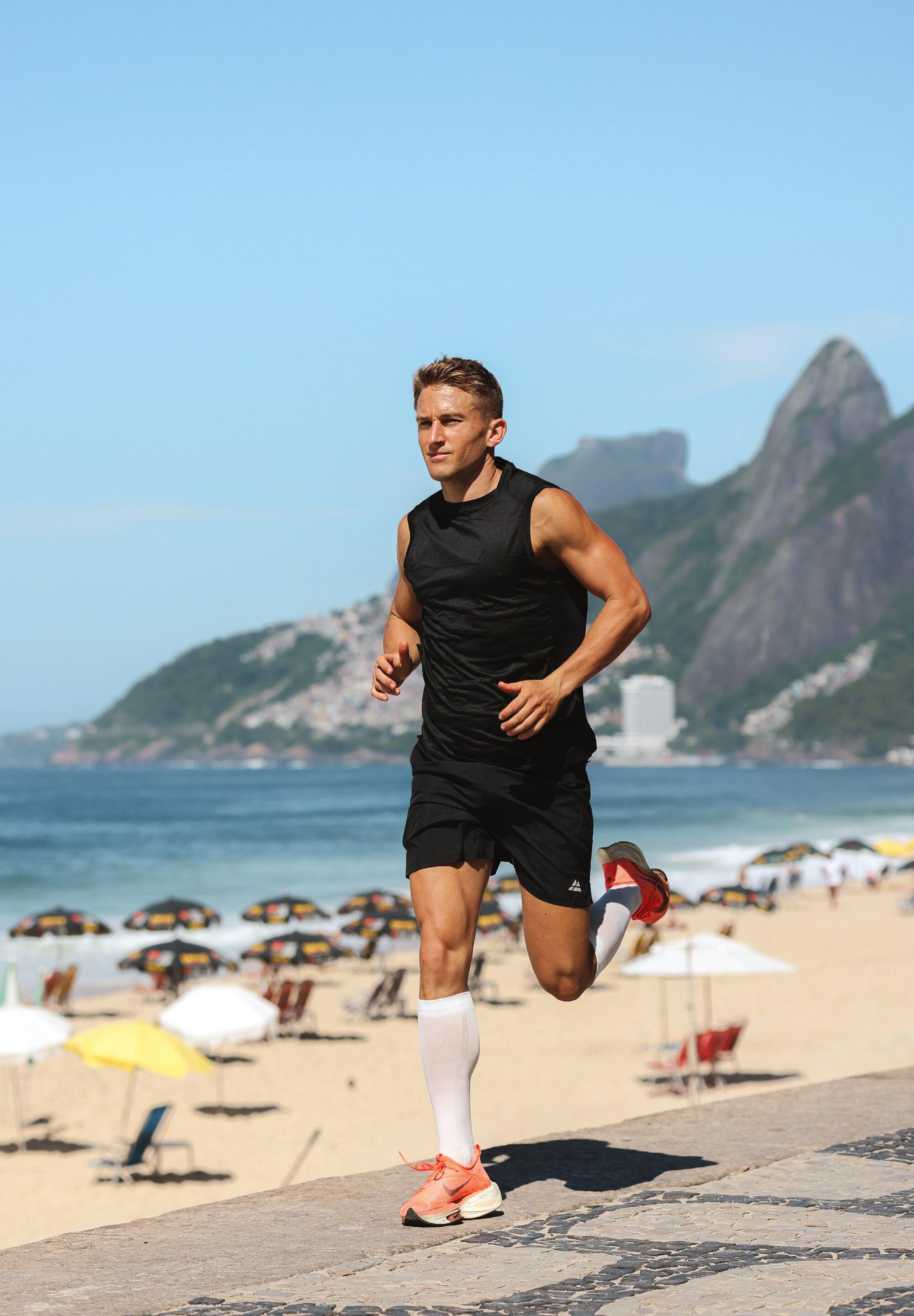 Camisetas de tirantes deportivas para hombre ajuste muscular 2 pares 5/5