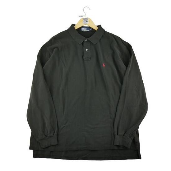 Reconditionné - Polo manches longues Homme Noir - Excellent