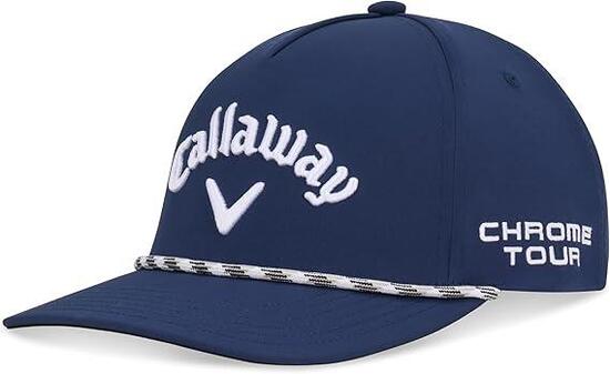 Callaway NEW Tour Authentic Pro Rope Cappellino da golf da uomo Bianco