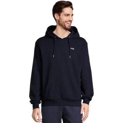Felpa Con Cappuccio Uomo Fila Bengel Blu Navy