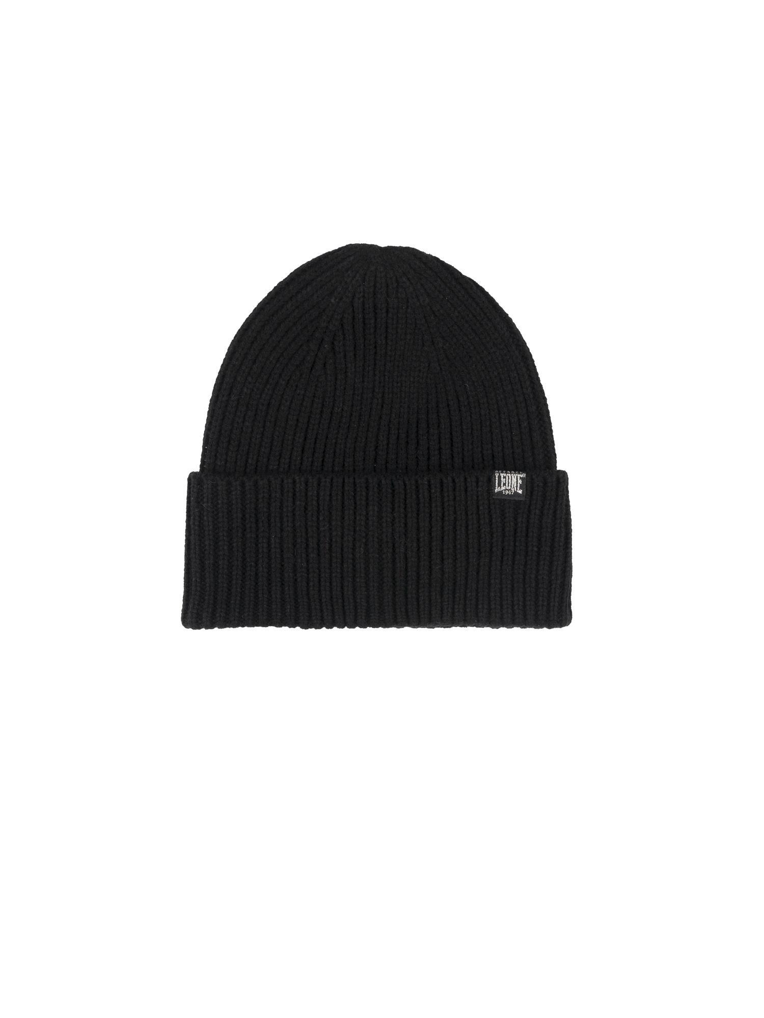 Gorro de mujer con puños de canalé "Never Without" 3/7