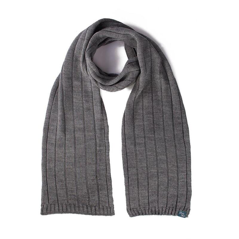 Sosete Merino & fular Gri