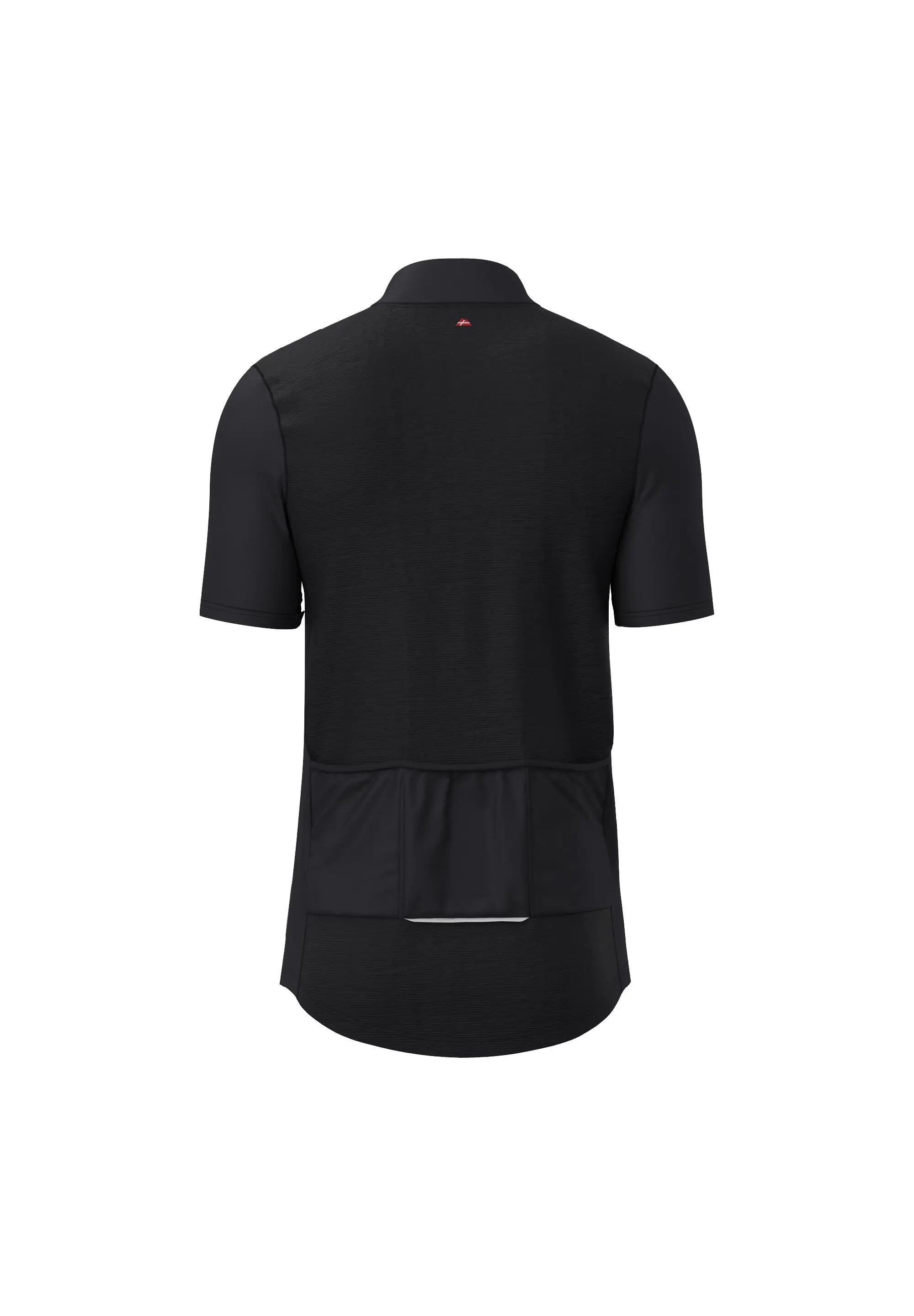Heren wielershirt korte mouw met volledige rits 2/5