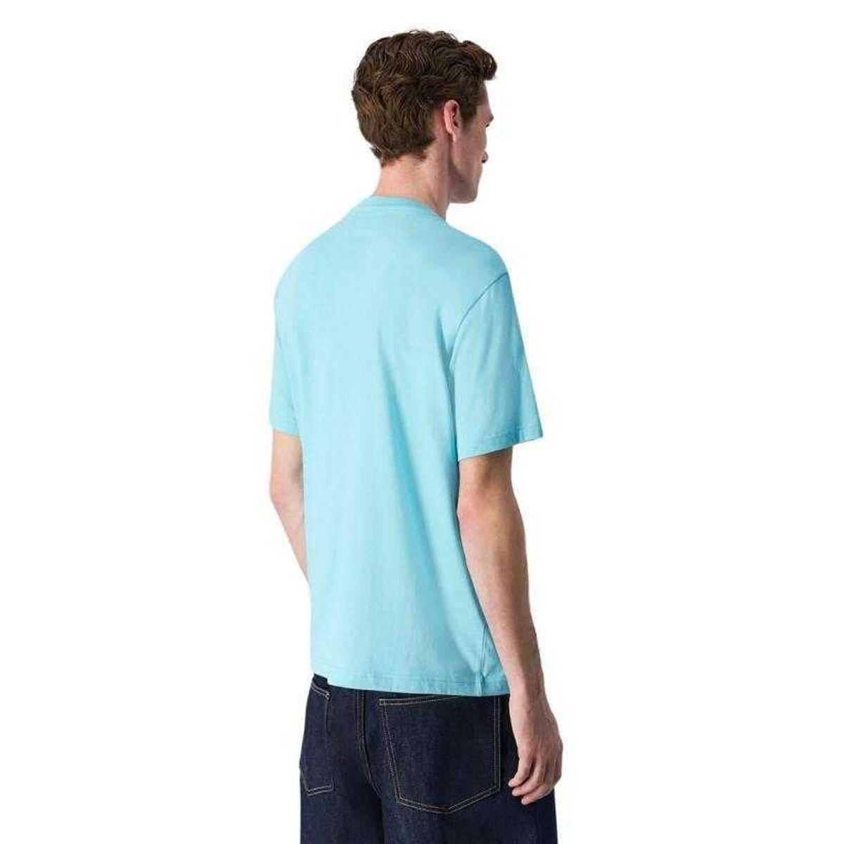 T-Shirt Logótipo Homem (Azul) 3/4