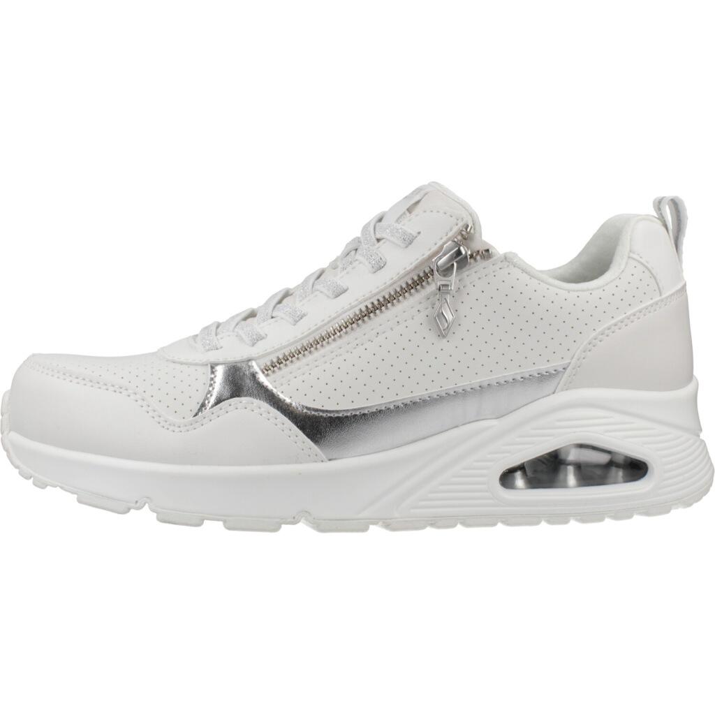 Buty SKECHERS UNO METALLIC SLIDERS Biały 2/5