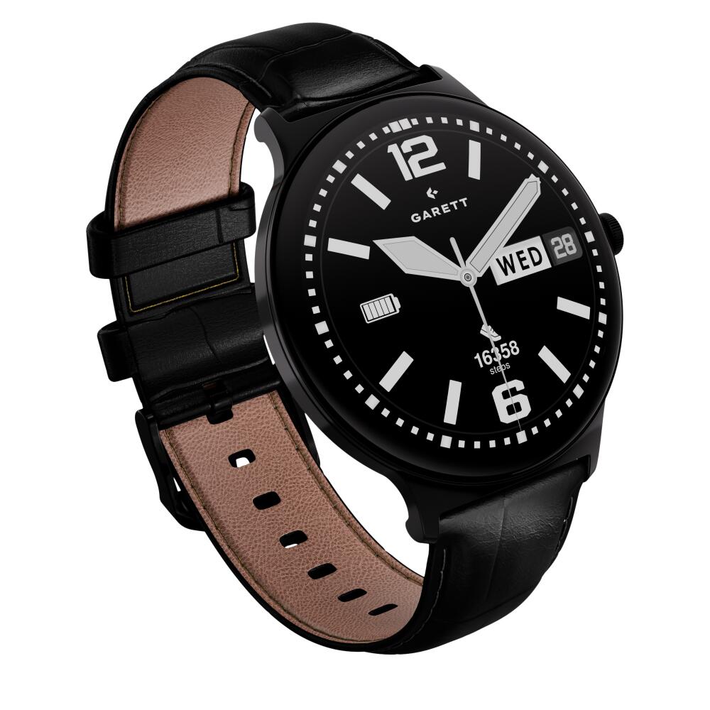 Smartwatch Garett Quantum Glow czarny stalowy 6/7