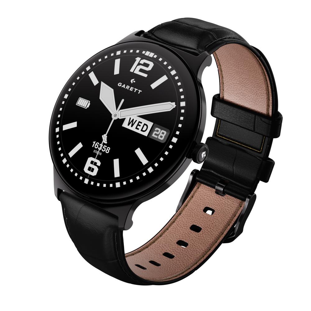 Smartwatch Garett Quantum Glow czarny stalowy 5/7