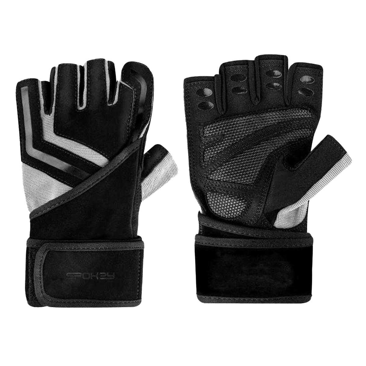Unisex Suède vingerloze handschoenen voor volwassenen (Zwart) 3/3