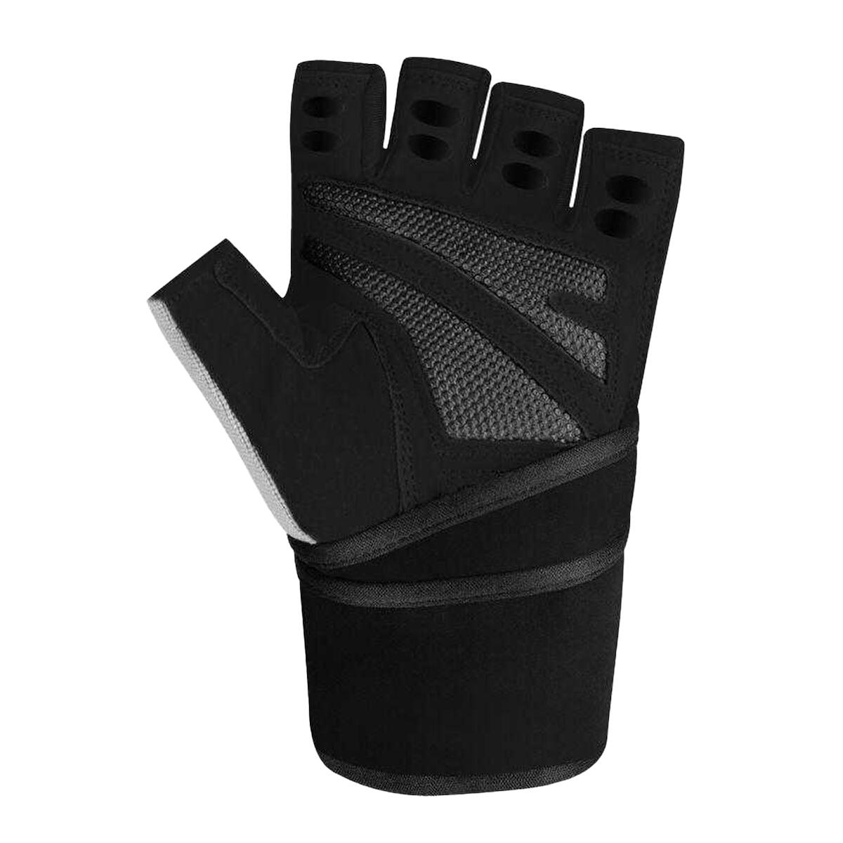 Unisex Suède vingerloze handschoenen voor volwassenen (Zwart) 2/3