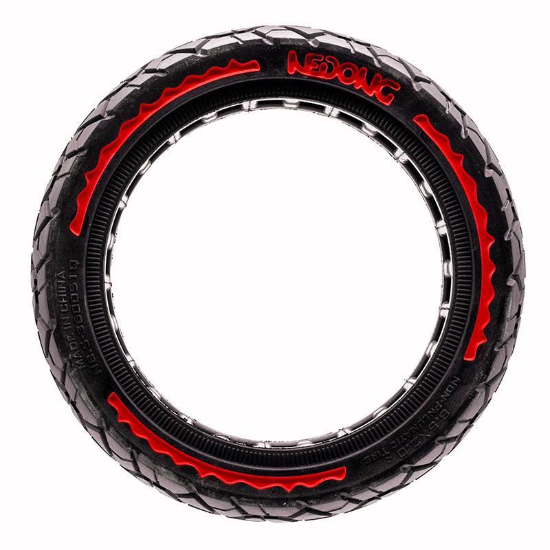 Rueda maciza ultraligera offroad 8,5x2-6,1/B34 - roja [Nedong] 3/5