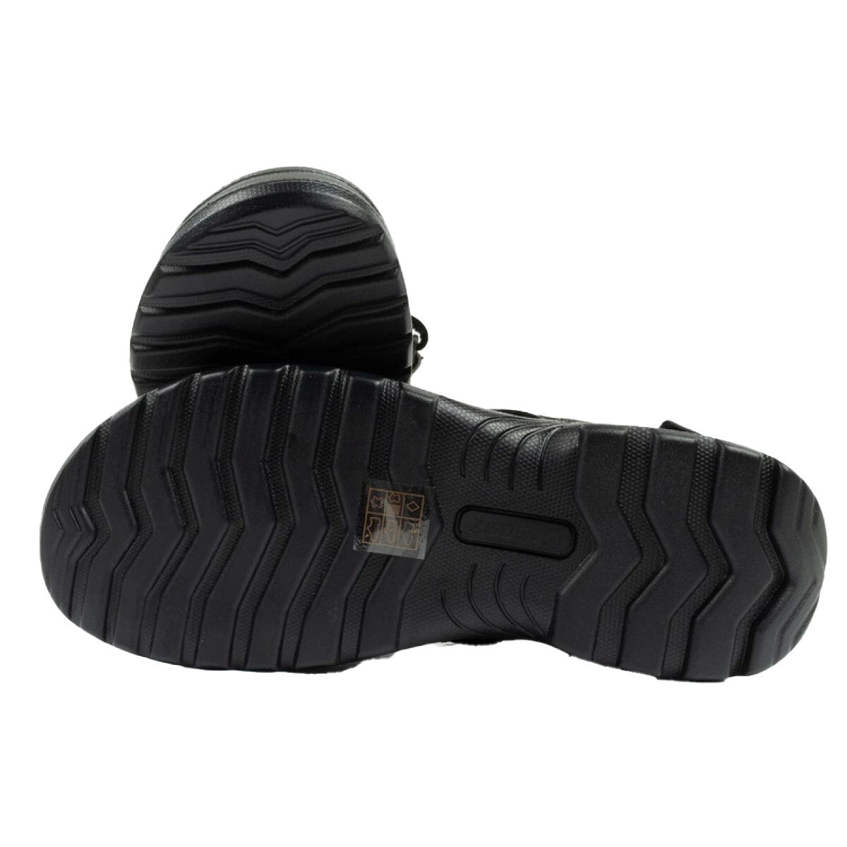 Sandalias de Cuero para Hombre Negro 4/6
