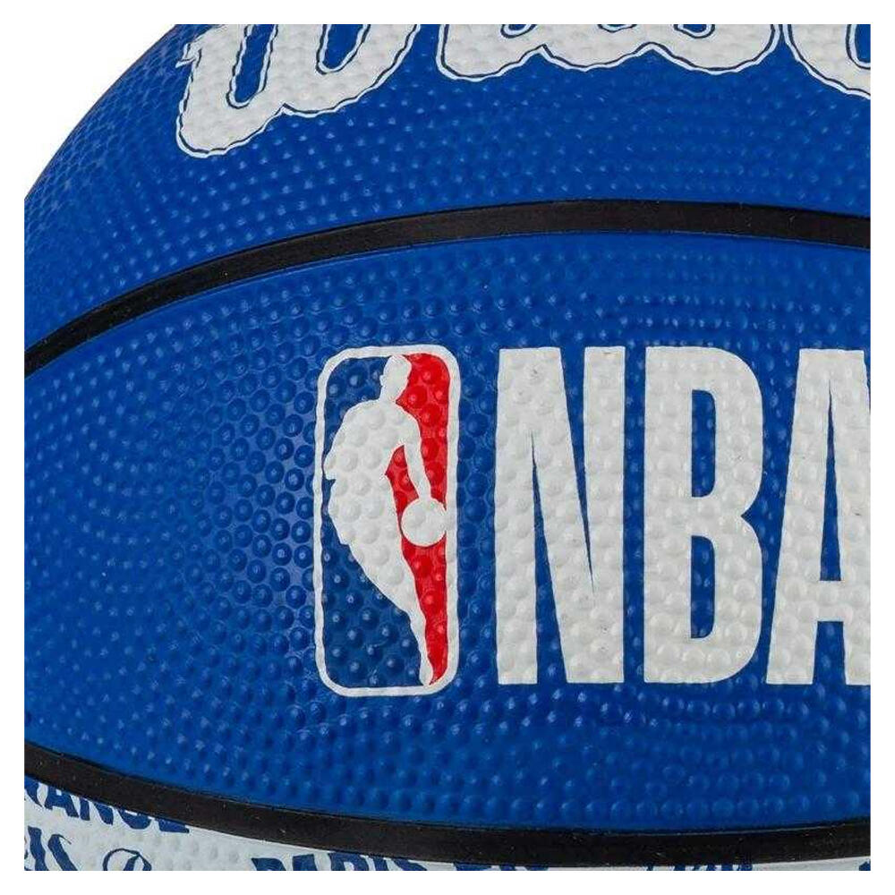 Balón de Baloncesto City Paris Diseño NBA Rojo, Azul 3 2/3
