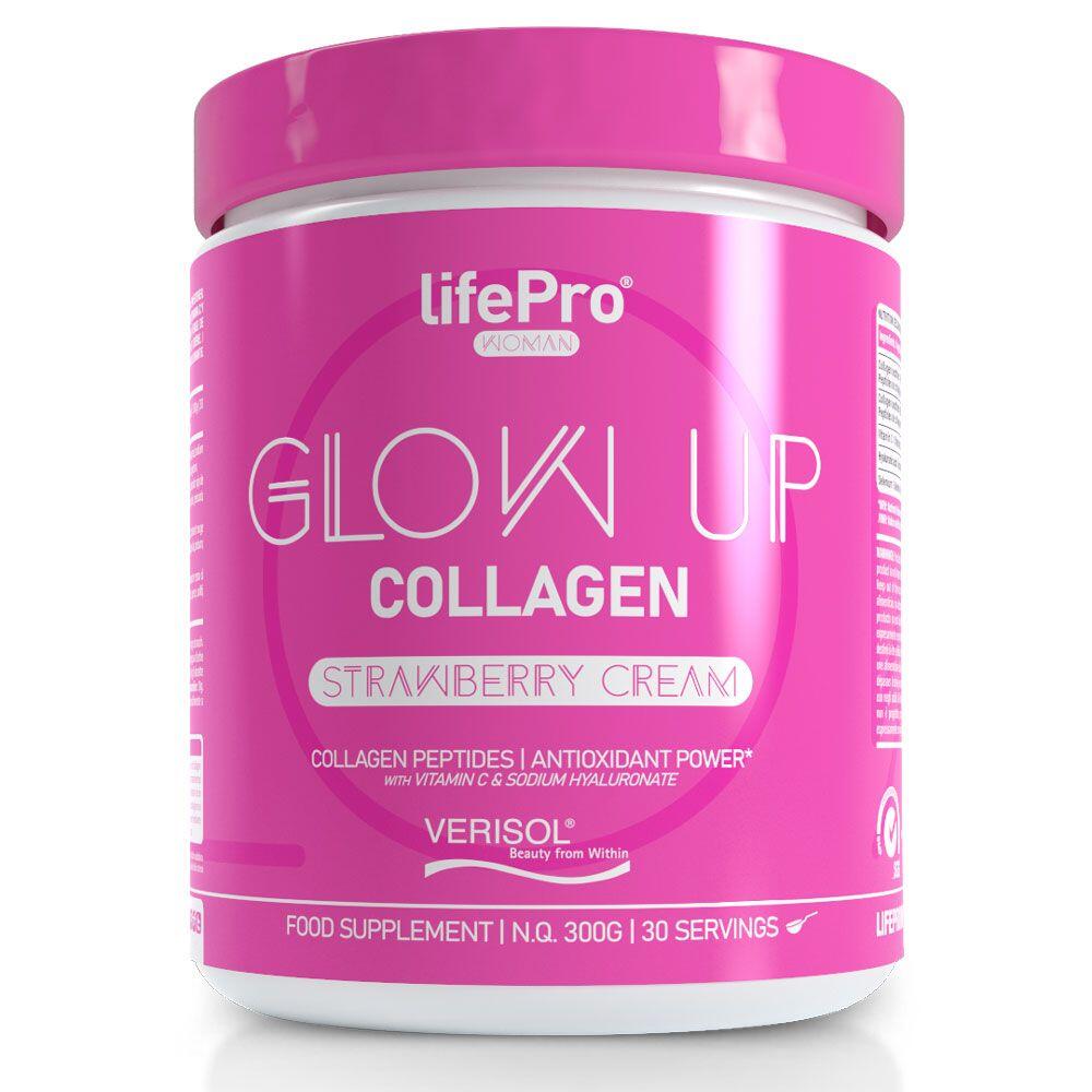 Glow Up Collagen od LifePRO, dostupný v balení 300 g, je vaším ideálním spojence