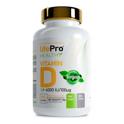 Vitamine d 4000ie - 90 veganistische capsules lifepro
